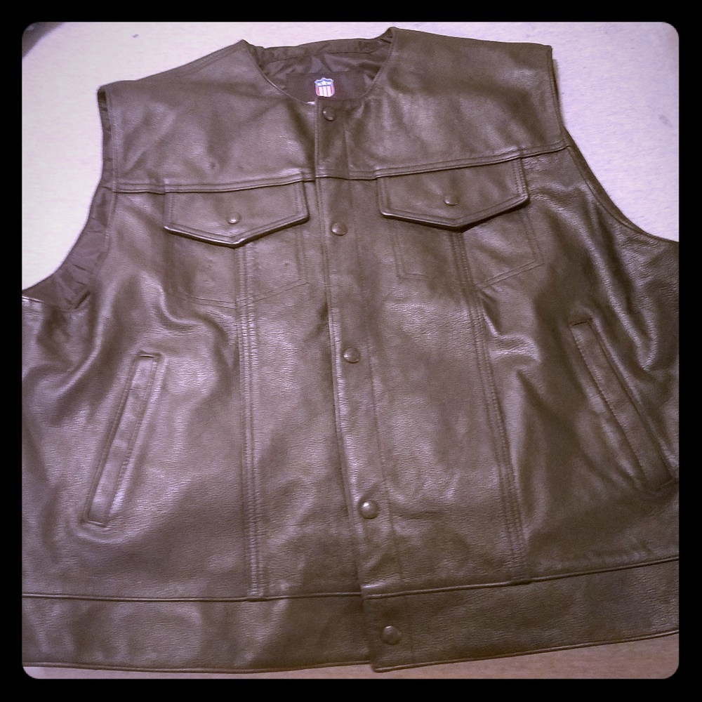 2XL SoA Style Motorcycle Vest